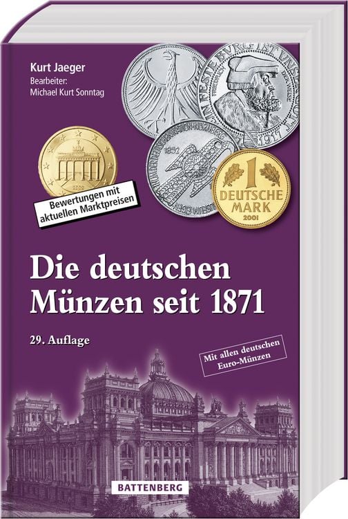 Produktbild: Die deutschen M&uuml;nzen seit 1871