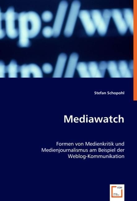 Produktbild: Schopohl, S: Mediawatch
