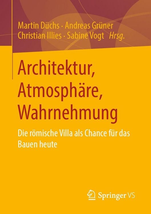 Produktbild: Architektur, Atmosph&auml;re, Wahrnehmung