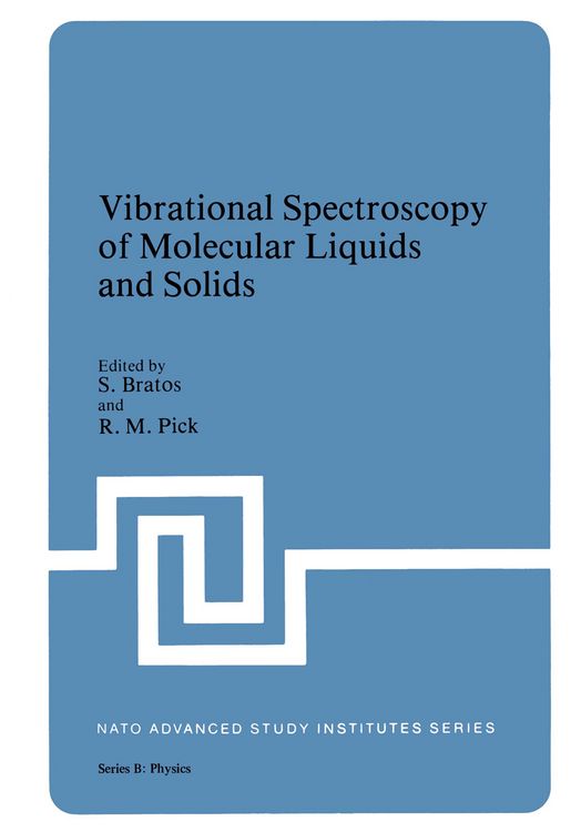 Produktbild: Vibrational Spectroscopy of Molecular Liquids and Solids