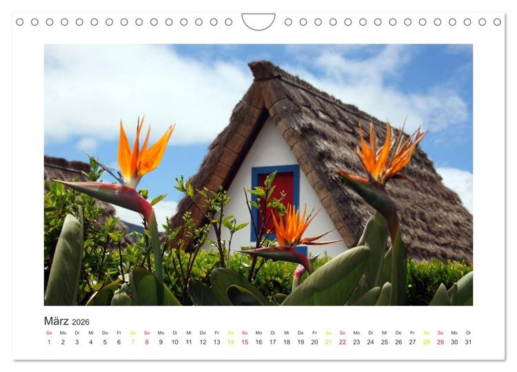 Produktbild: Madeira (Wandkalender 2026 DIN A4 quer), CALVENDO Monatskalender