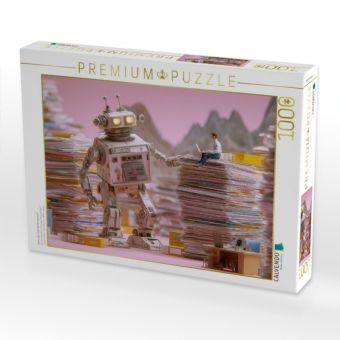 Produktbild: CALVENDO Puzzle Kann das nicht die KI machen? | 1000 Teile Lege-Gr&ouml;&szlig;e 64x48cm Foto-Puzzle f&uuml;r gl&uuml;ckliche Stunden