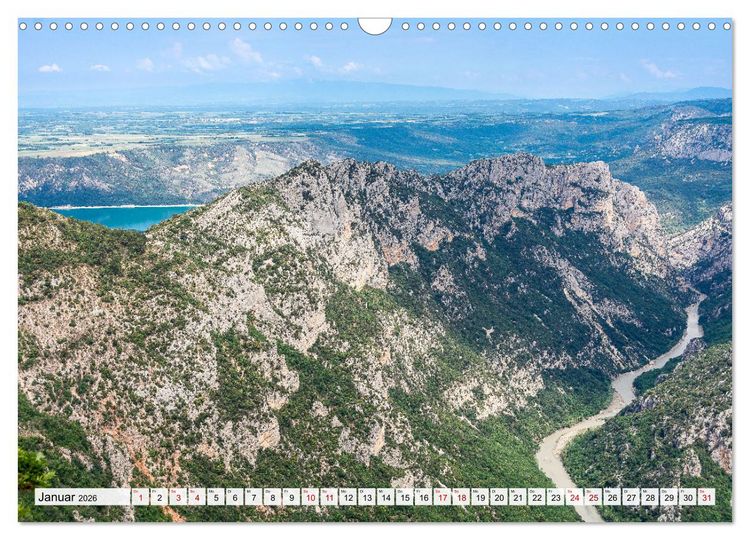 Produktbild: S&uuml;dfrankreich - Bezaubernde Region mit malerischer Vielfalt (Wandkalender 2026 DIN A3 quer), CALVENDO Monatskalender