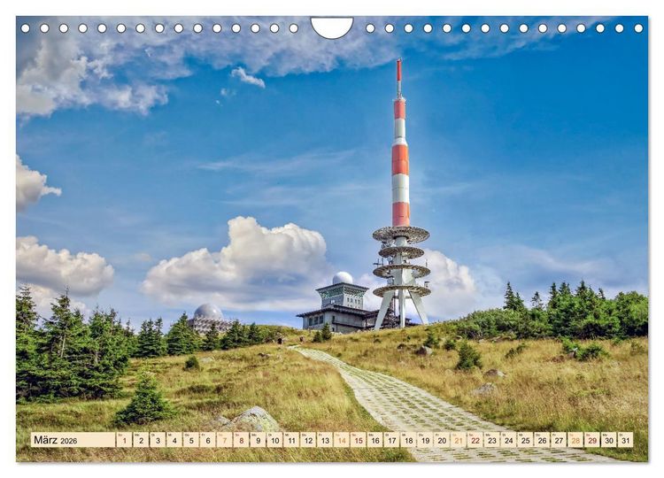 Produktbild: Harz - Urlaub (Wandkalender 2026 DIN A4 quer), CALVENDO Monatskalender