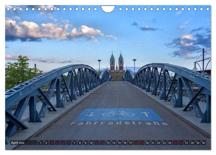 Produktbild: Freiburg - Gesichter einer Stadt (Wandkalender 2026 DIN A4 quer), CALVENDO Monatskalender