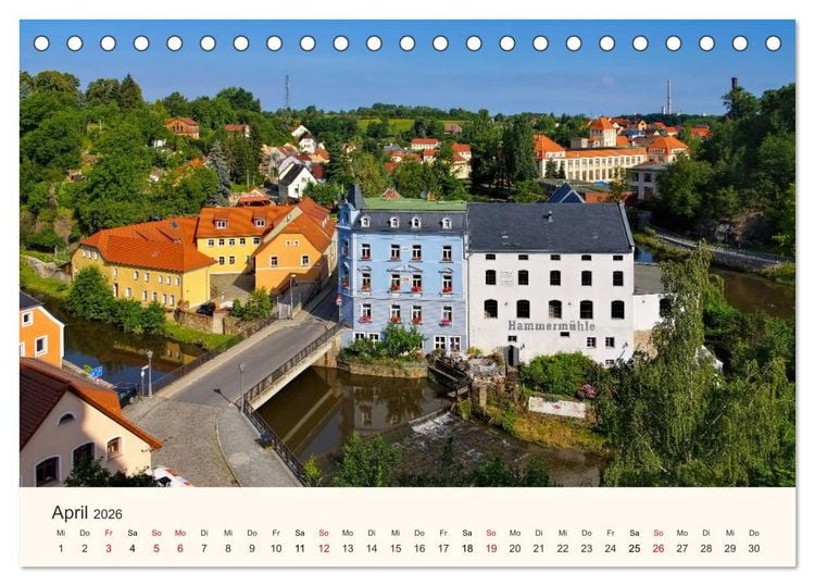 Produktbild: Bautzen - Perle der Oberlausitz (Tischkalender 2026 DIN A5 quer), CALVENDO Monatskalender