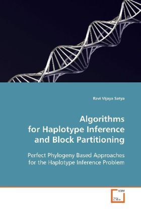 Produktbild: Vijaya Satya, R: Algorithms for Haplotype Inference and Bloc