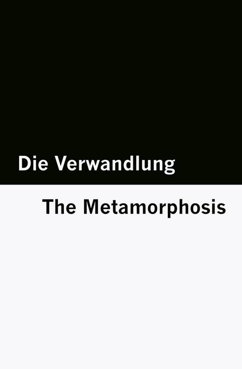 Produktbild: Die Verwandlung / The Metamorphosis [Bilingual Edition] - German & English