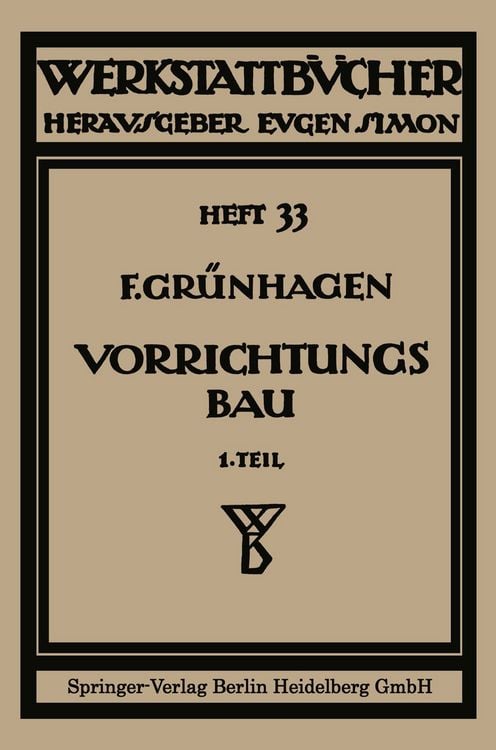 Produktbild: Der Vorrichtungsbau
