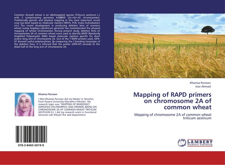 Produktbild: Mapping of RAPD primers on chromosome 2A of common wheat