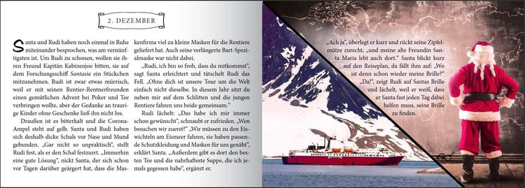 Produktbild: Santa kommt sicher! Der Coronaschutz Adventskalender zum Mitmachen f&uuml;r die ganze Familie - Hilf Santa bei seiner Reise um die Welt!