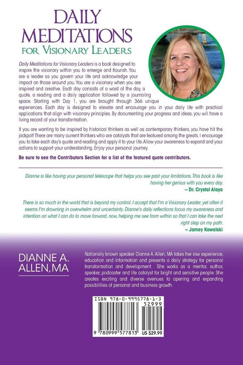 Produktbild: Daily Meditations for Visionary Leaders