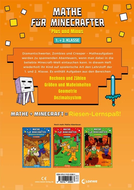 Mathe für Minecrafter - Plus und Minus