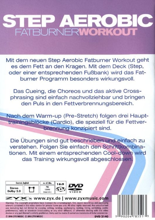 Produktbild: Step Aerobic Fatburner Workout