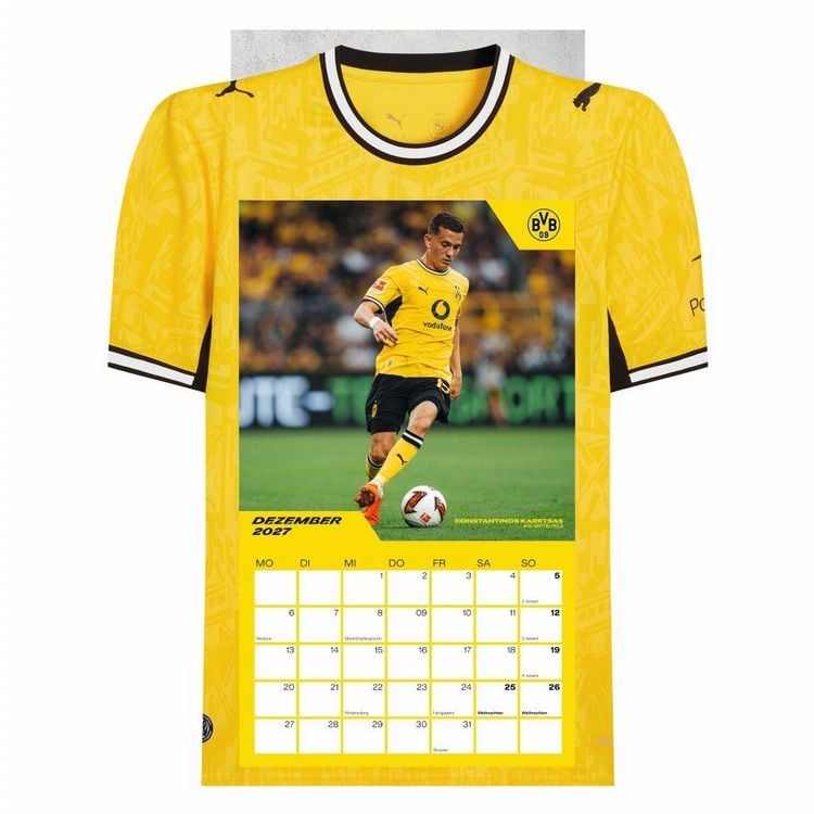 Produktbild: BVB Trikotkalender 2027