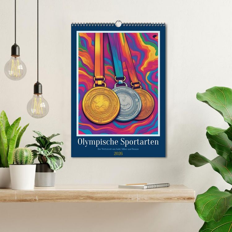 Produktbild: Olympische Sportarten (Wandkalender 2026 DIN A3 hoch), CALVENDO Monatskalender