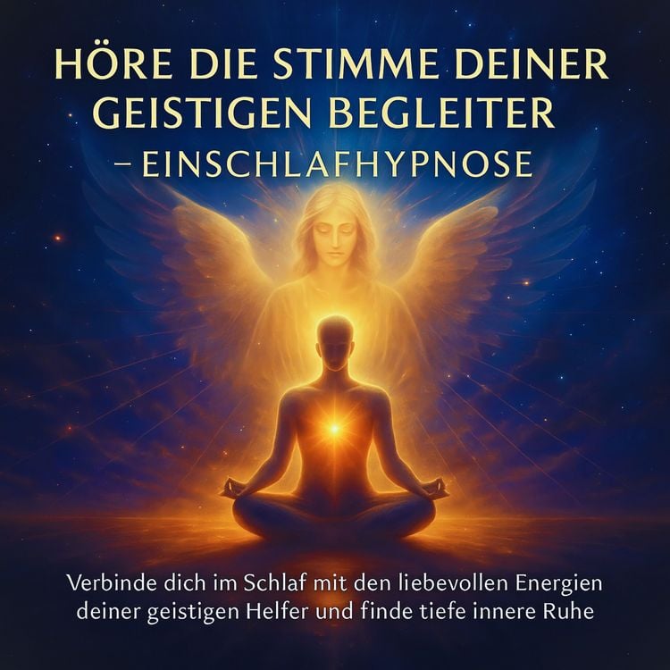 Produktbild: H&ouml;re die Stimme deiner geistigen Begleiter &ndash; Einschlafhypnose