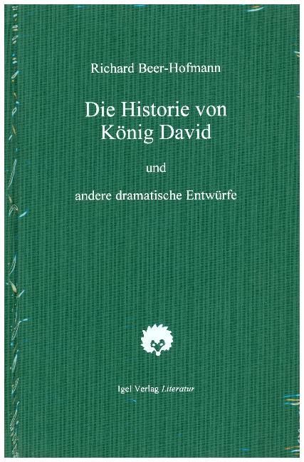 Produktbild: Beer-Hofmann, R: Historie v. Koenig David