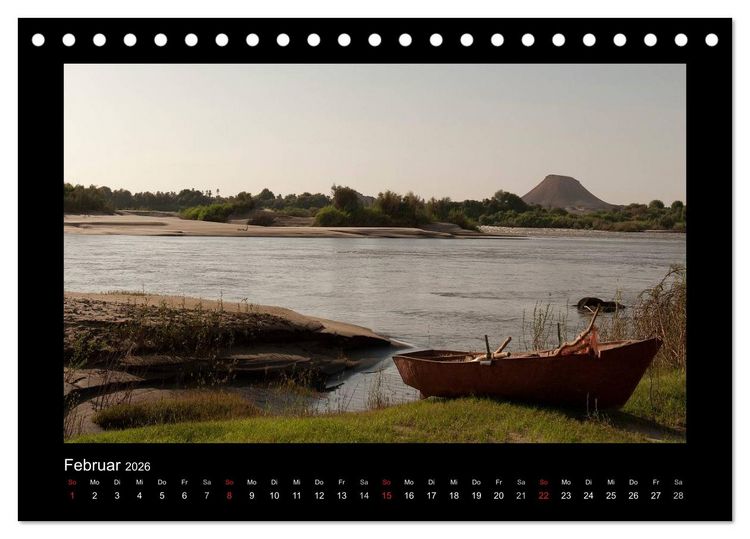 Produktbild: Sudan (Tischkalender 2026 DIN A5 quer), CALVENDO Monatskalender