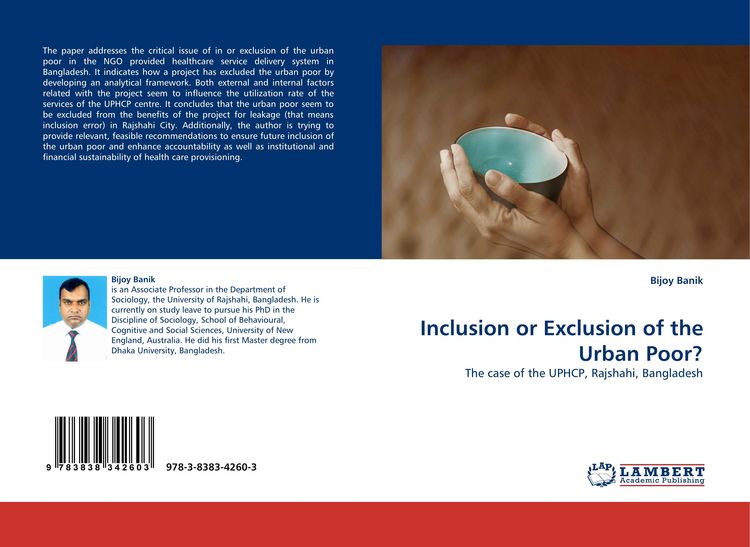 Produktbild: Inclusion or Exclusion of the Urban Poor?