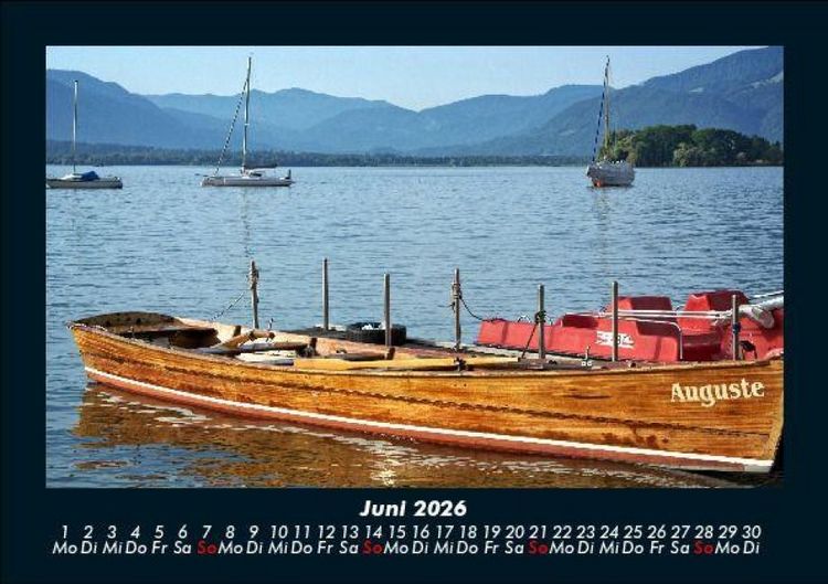 Produktbild: Die Seen der Erde 2026 Fotokalender DIN A5