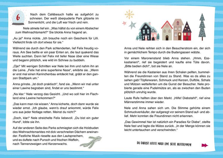 Produktbild: Mein Krimi-Adventskalenderbuch ab 8 Jahren