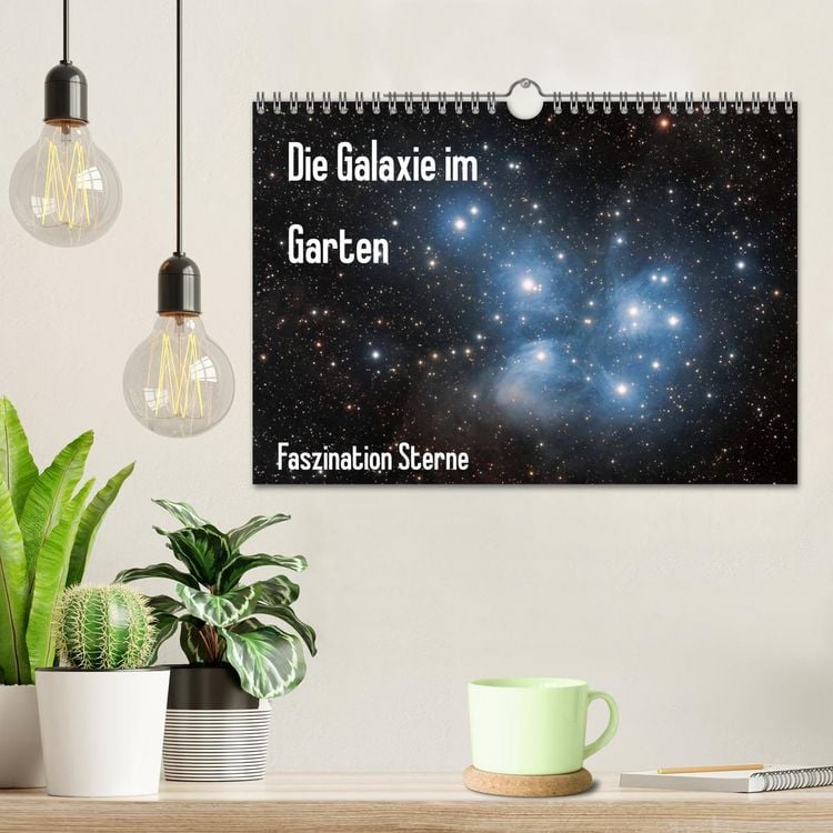 Produktbild: Die Galaxie im Garten (Wandkalender 2026 DIN A4 quer), CALVENDO Monatskalender
