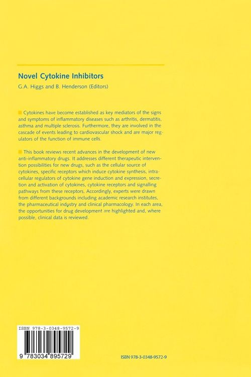 Produktbild: Novel Cytokine Inhibitors