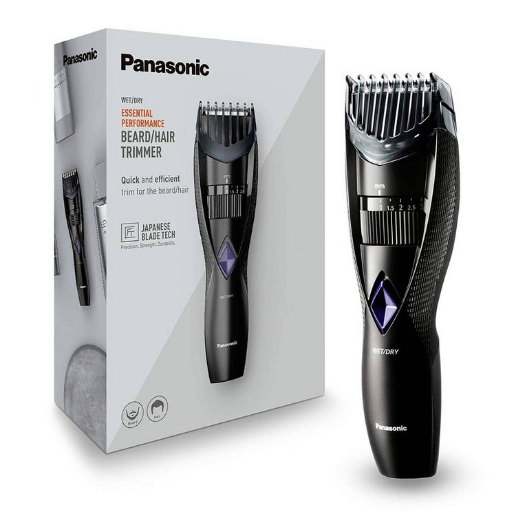 Produktbild: Panasonic ER-GB37-K503 Bartschneider, Haarschneider, K&ouml;rperhaartrimmer abwaschbar Schwarz