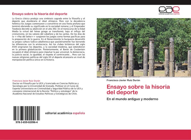 Produktbild: Ensayo sobre la hisoria del deporte