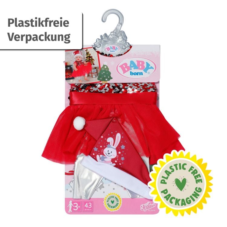 Produktbild: BABY born Weihnachtsoutfit 43cm