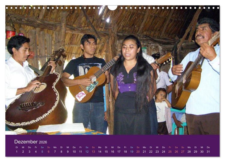Produktbild: Maya in Yukatan 2026 (Wandkalender 2026 DIN A3 quer), CALVENDO Monatskalender