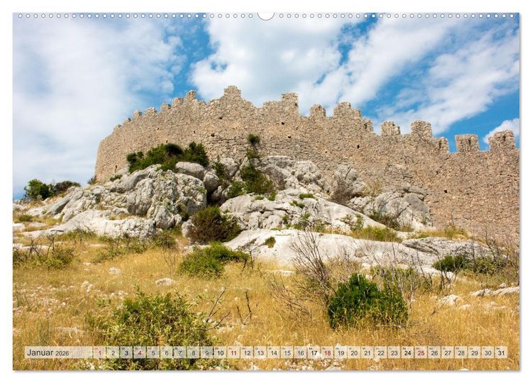 Produktbild: Kroatien - Zauberhaftes &Scaron;ibenik-Knin (hochwertiger Premium Wandkalender 2026 DIN A2 quer), Kunstdruck in Hochglanz