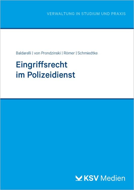 Produktbild: Eingriffsrecht im Polizeidienst