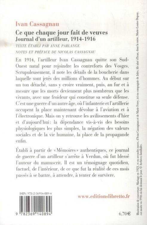 Produktbild: Ce que chaque jour fait de veuves