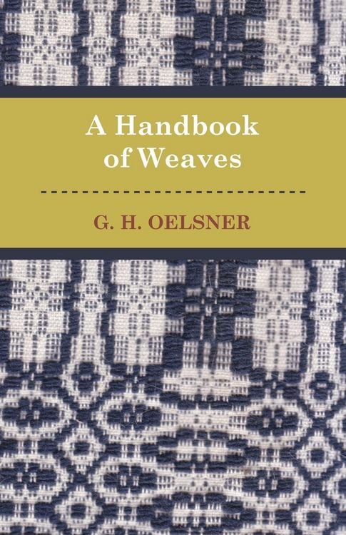 Produktbild: A Handbook Of Weaves