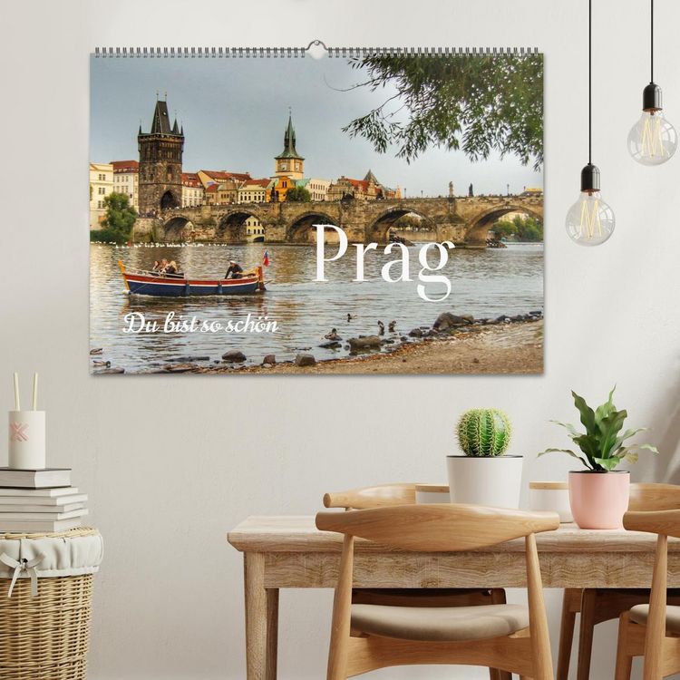 Produktbild: Prag. Du bist so sch&ouml;n (Wandkalender 2027 DIN A2 quer), CALVENDO Monatskalender