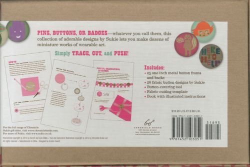 Produktbild: Sukie Button Factory, w. 25 Buttons