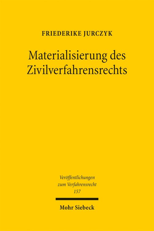 Produktbild: Materialisierung des Zivilverfahrensrechts