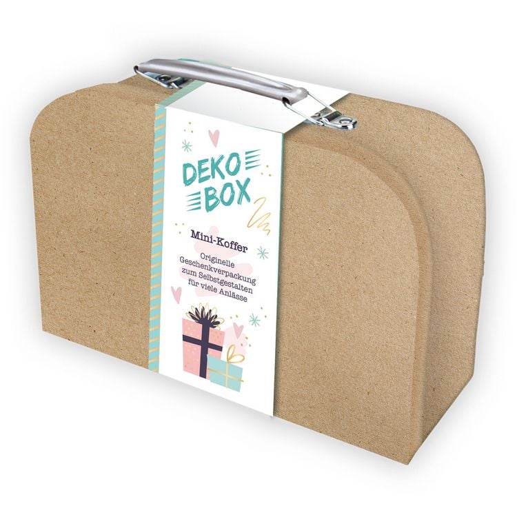 Produktbild: Tr&ouml;tsch Mini Koffer zum Selbstgestalten Dekobox