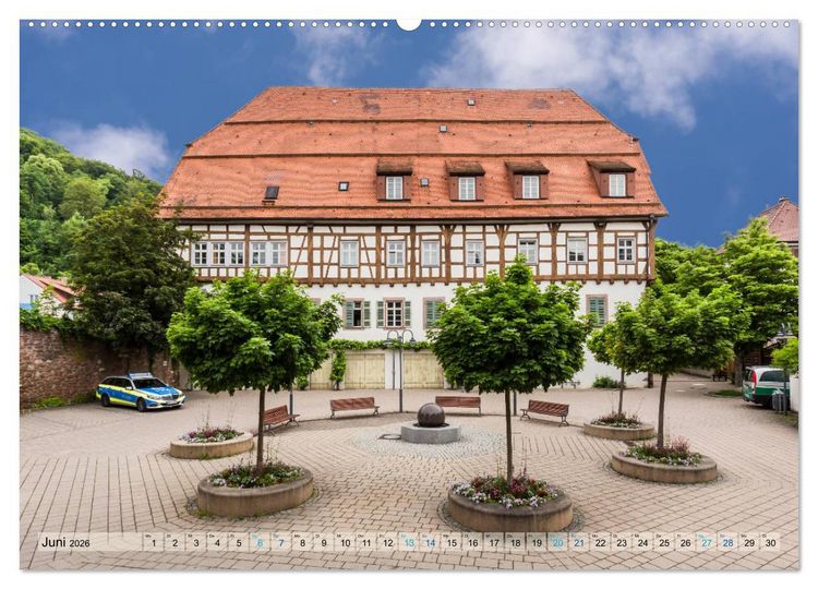 Produktbild: Nagold (Wandkalender 2026 DIN A2 quer), CALVENDO Monatskalender