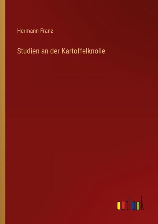 Produktbild: Studien an der Kartoffelknolle