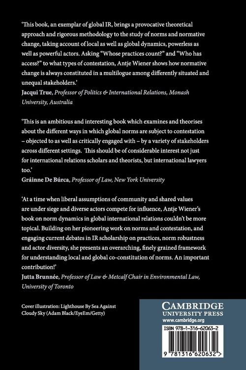 Produktbild: Contestation and Constitution of Norms in Global International Relations