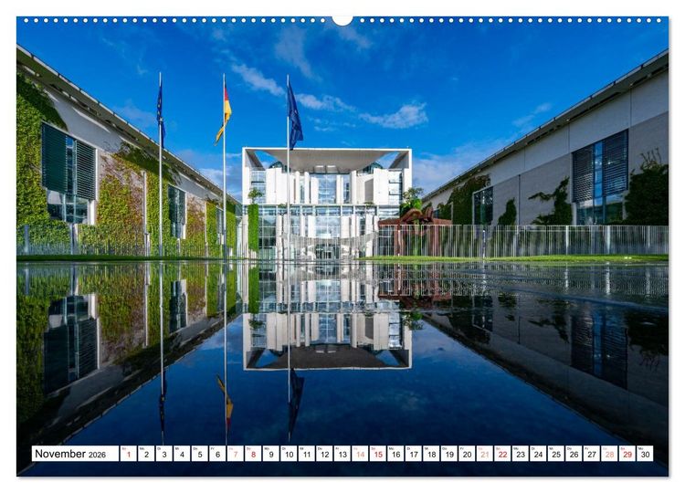 Produktbild: Faszination Berlin - Stadtansichten zwischen Himmel und Spree (hochwertiger Premium Wandkalender 2026 DIN A2 quer), Kunstdruck in Hochglanz
