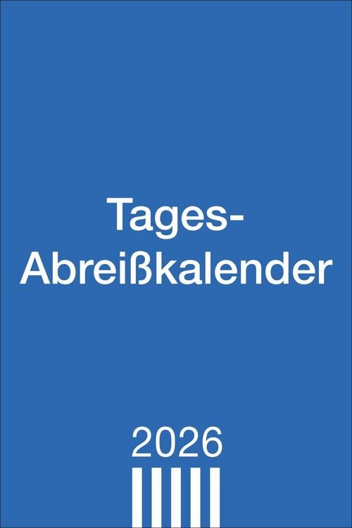 Produktbild: Tagesabreißkalender groß 2026