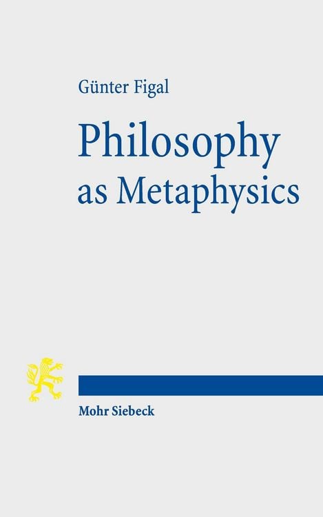 Produktbild: Philosophy as Metaphysics
