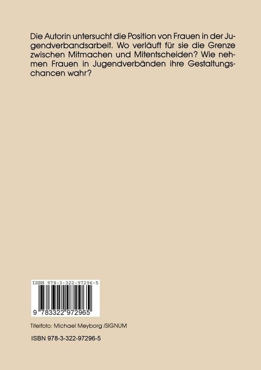Produktbild: Frauen in Jugendverb&auml;nden