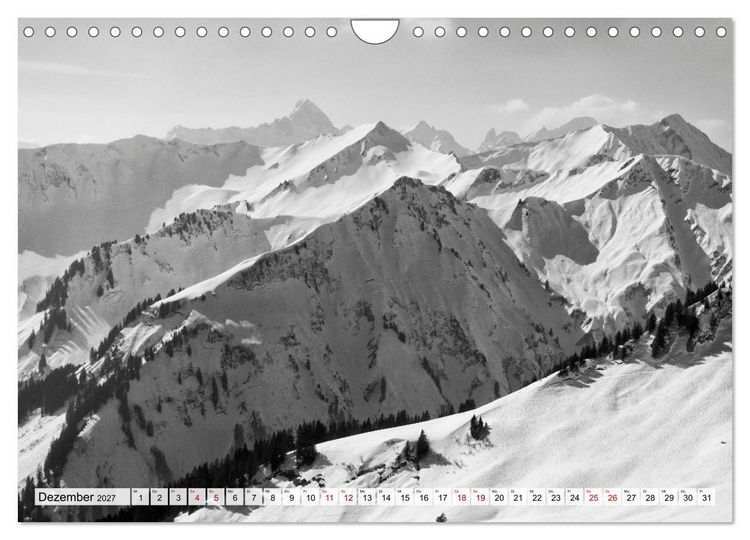 Produktbild: Traumhafte Allg&auml;uer Alpen (Wandkalender 2027 DIN A4 quer), CALVENDO Monatskalender