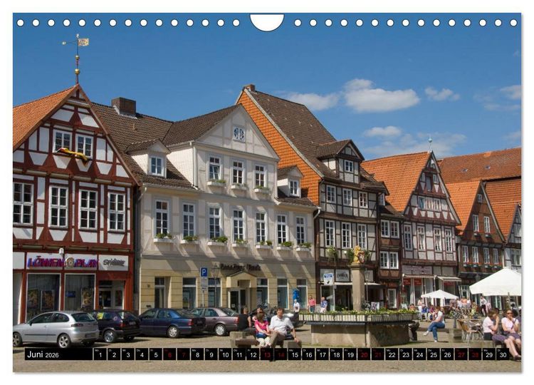 Produktbild: Celler Ansichten (Wandkalender 2026 DIN A4 quer), CALVENDO Monatskalender