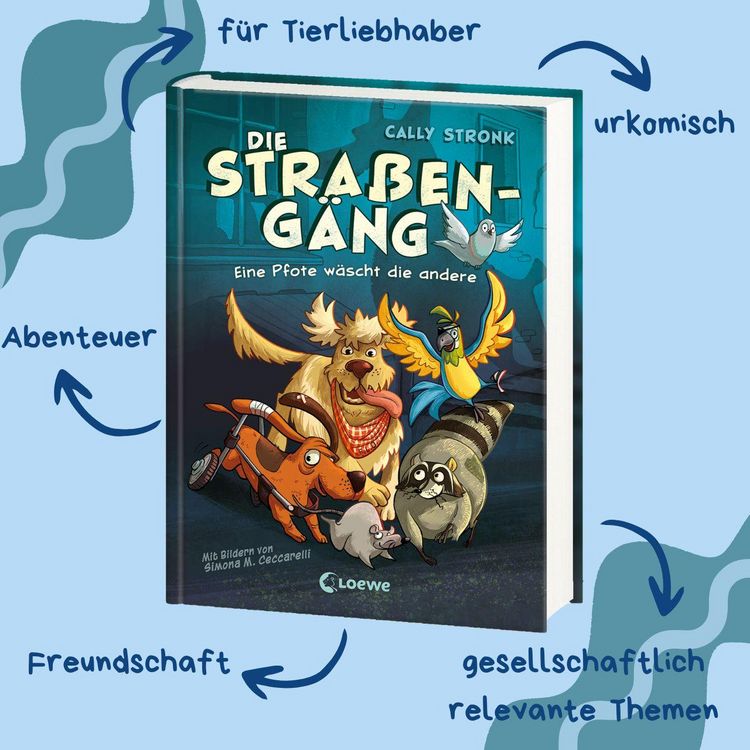 Produktbild: Die Stra&szlig;eng&auml;ng (Band 1) - Eine Pfote w&auml;scht die andere